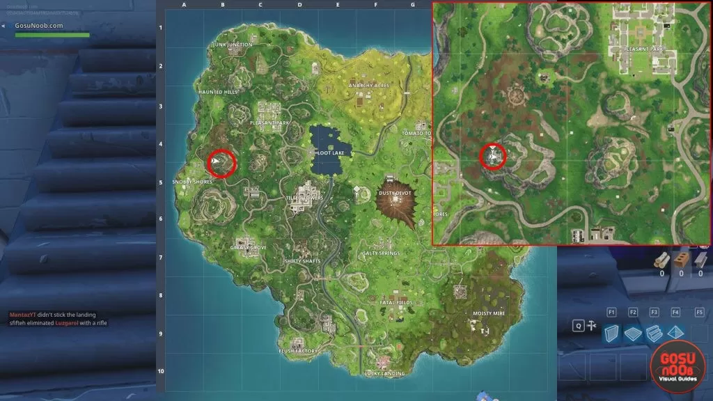 fortnite greasy grove treasure map prize