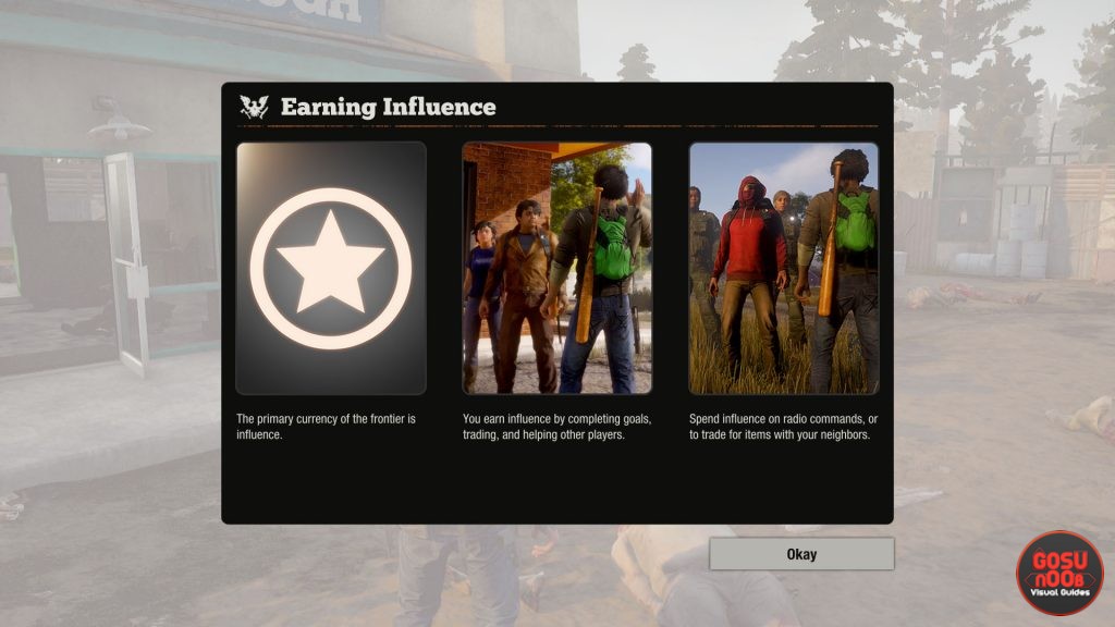 state of decay 2 how to earn influence