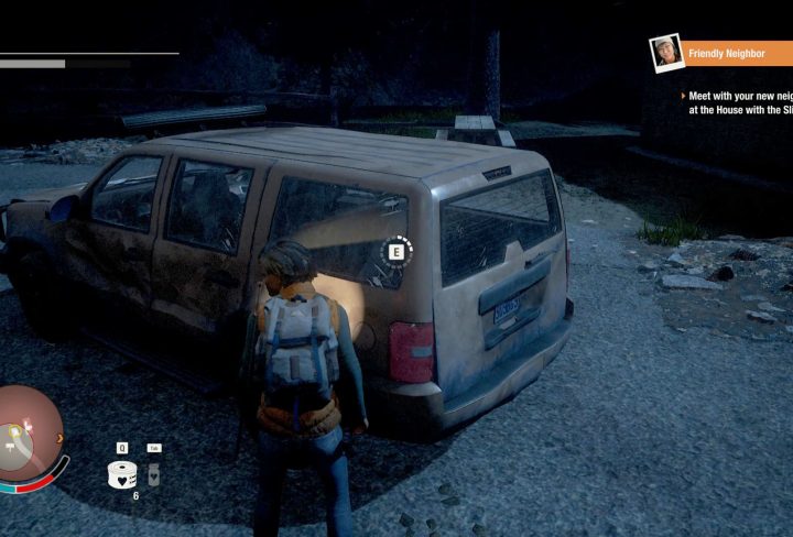 state of decay 2 vehicle storage trunk capacity