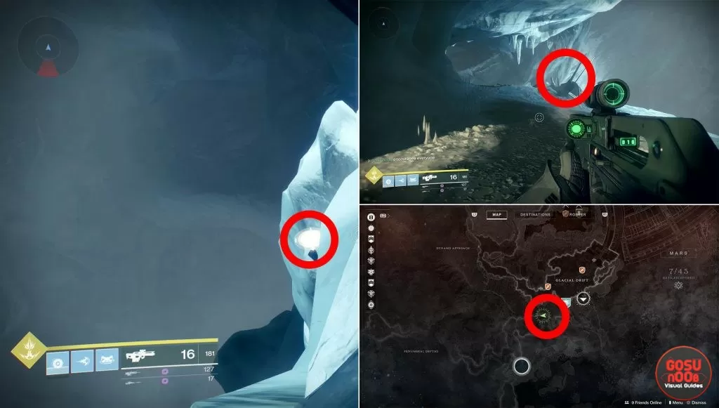 where to find latent memory locations olympus descent destiny 2 warmind