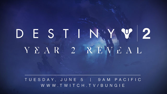 Destiny 2 Year 2 Reveal Stream Announced by Bungie