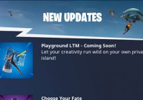 Fortnite BR Getting Playground Limited-Time Mode Soon