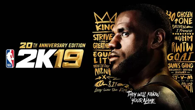 NBA 2K19 20th Anniversary Edition to Feature LeBron James on Cover