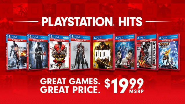 PlayStation Hits Will Offer Popular PS4 Hits at Budget Prices