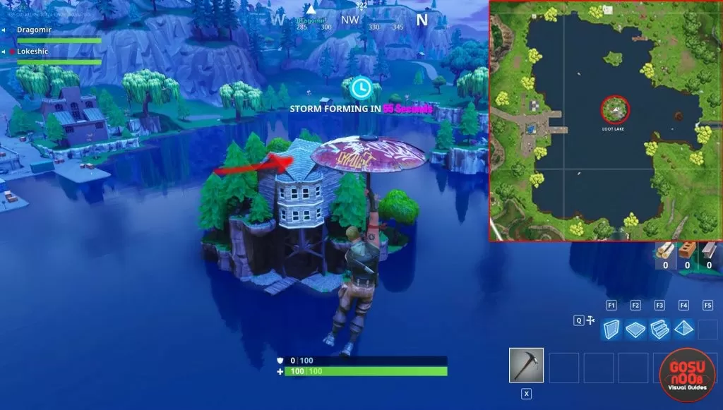 fortnite br bedroom chest loot lake