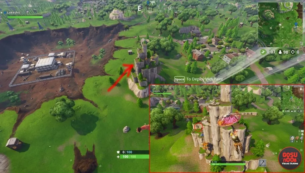 fortnite br carbide poster locations