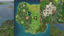 fortnite br follow the map found in pleasant park