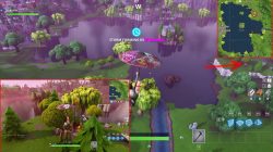 fortnite br loot lake chest location camp site
