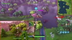 fortnite br loot lake chest location camp site