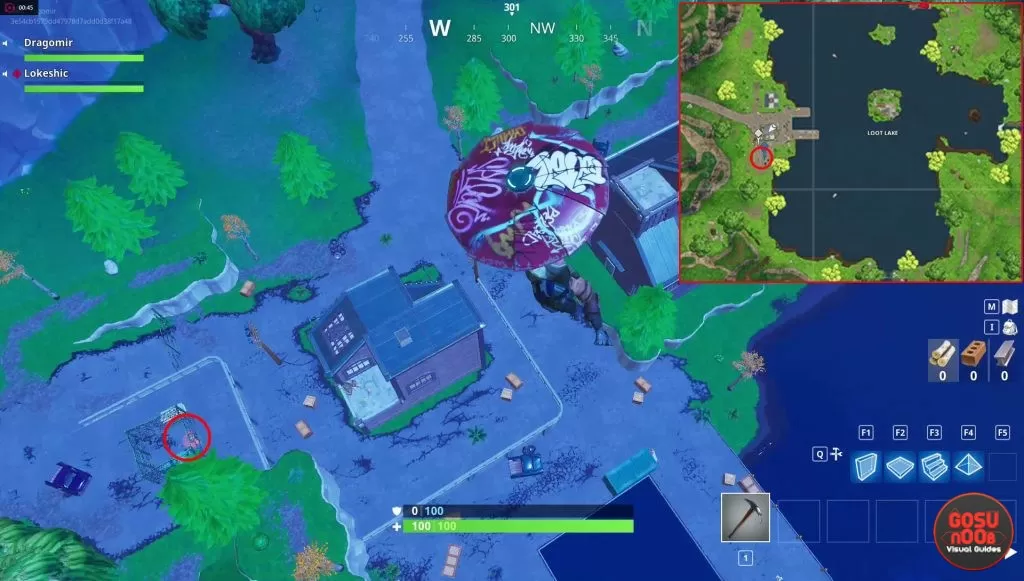 fortnite br loot lake chest power station