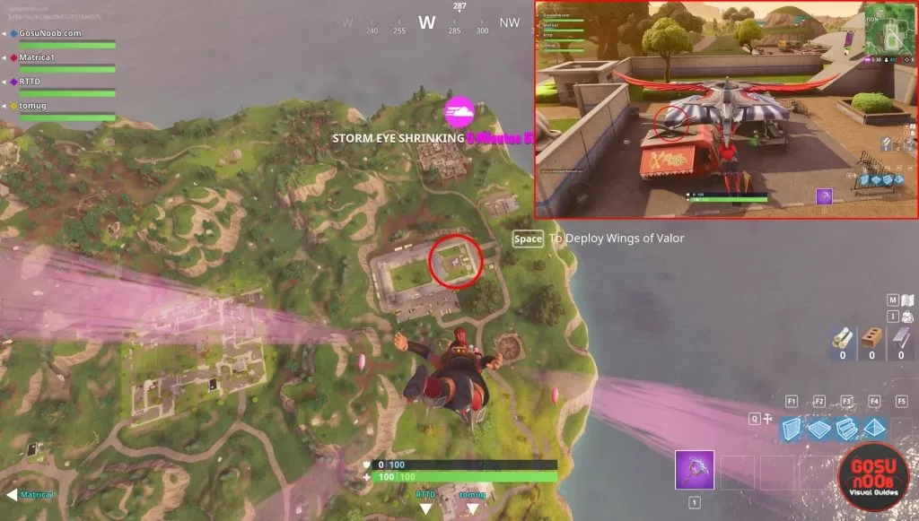 fortnite br secret battle star new location