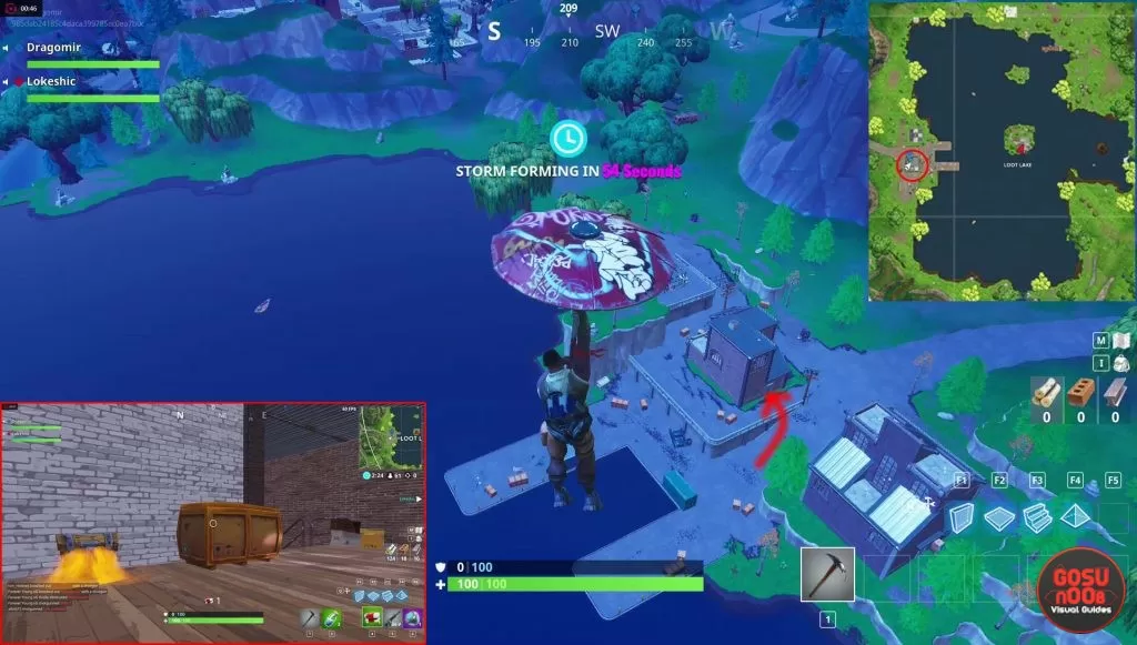 fortnite br where to find chests loot lake