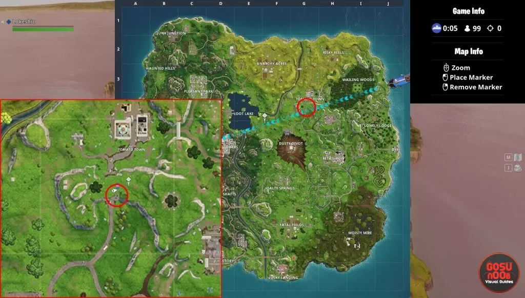 fortnite br where to find omega poster tomato town