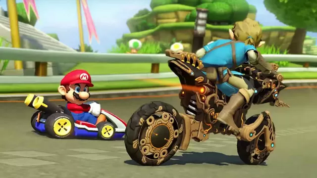 Mario Kart 8 Deluxe Adds Breath of the Wild Link & Motorcycle