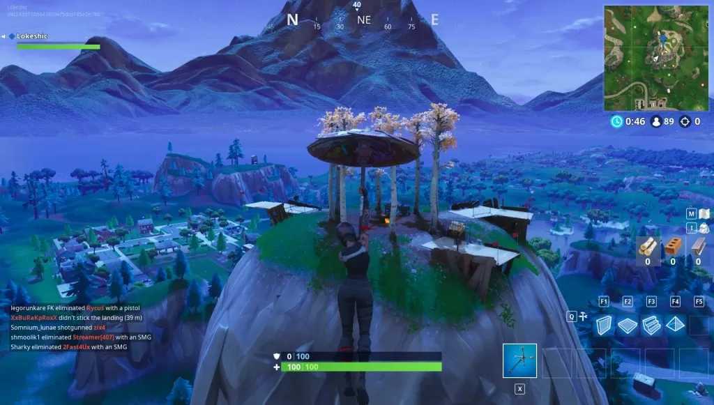 Stunt Mountain Fortnite Location