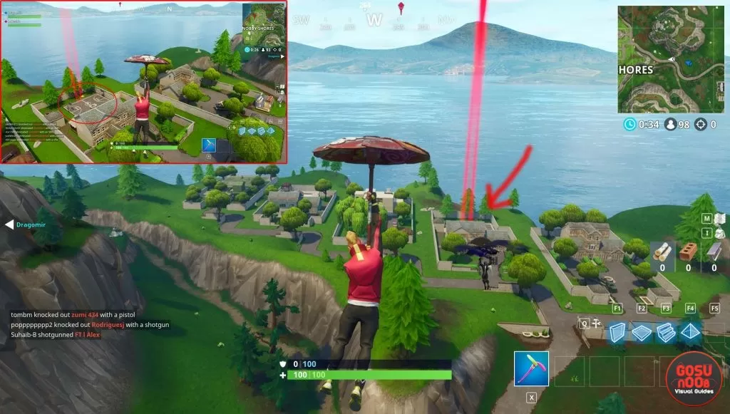 fortnite br basketball court snobby shores