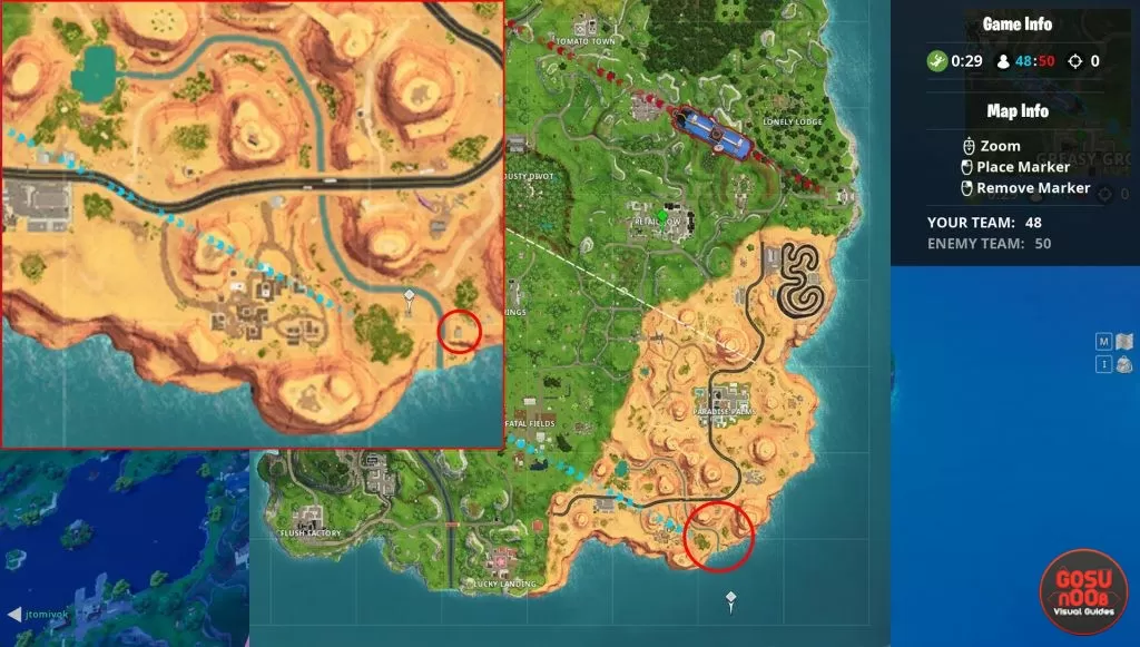 fortnite br clay pigeon desert