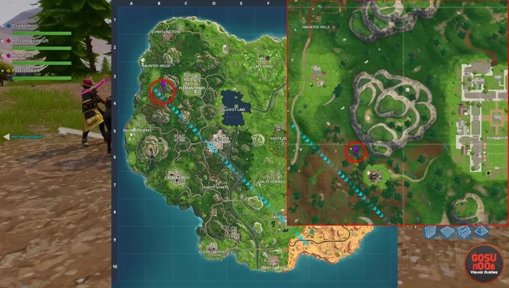 fortnite br clay pigeon locations