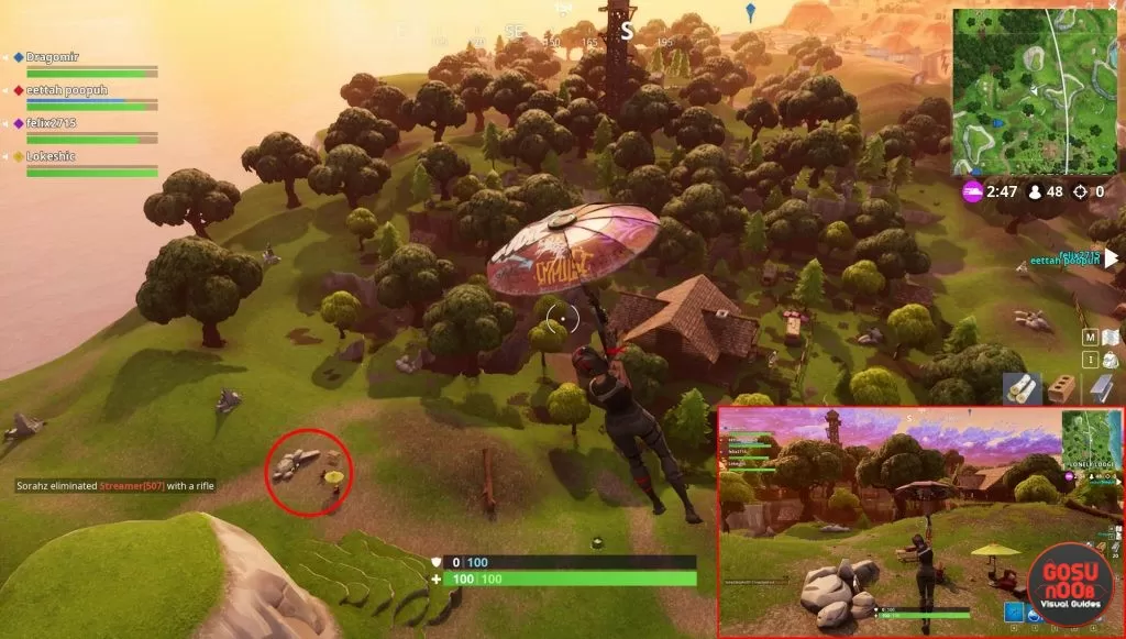 fortnite br clay pigeon locations lonely lodge