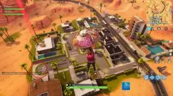 fortnite br desert basketball hoop