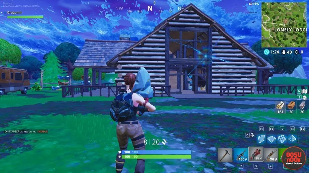 fortnite br lonely lodge dimensional breach