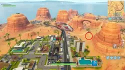 fortnite br paradise palms bolt location