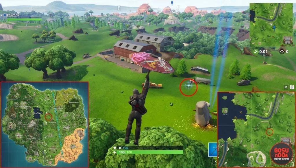 fortnite br rift locations dusty divot