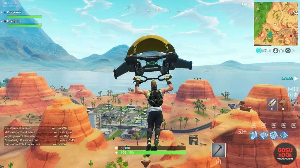 fortnite br rock archway location