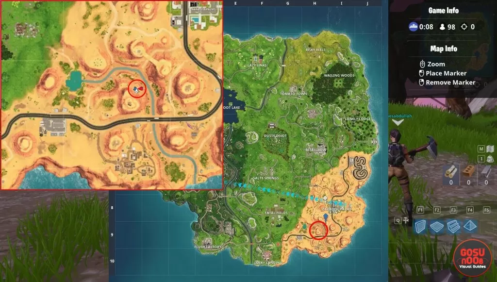 fortnite br search between week 2 season 5