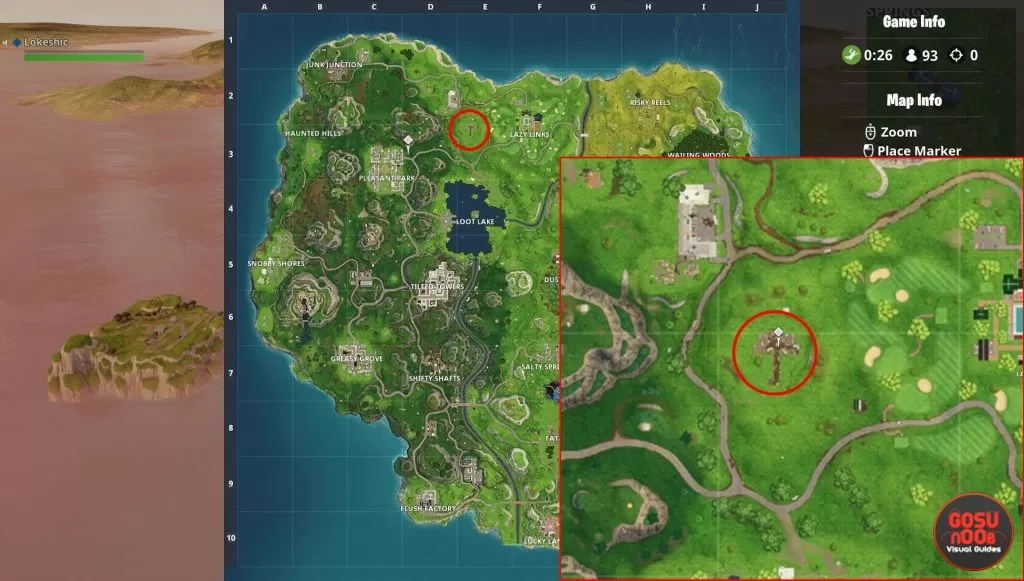 fortnite br secret battle star location week 1 season 5