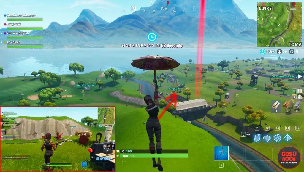 fortnite br shoot different targets