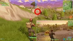 risky reels treasure map solution location fortnite season 5 week 1