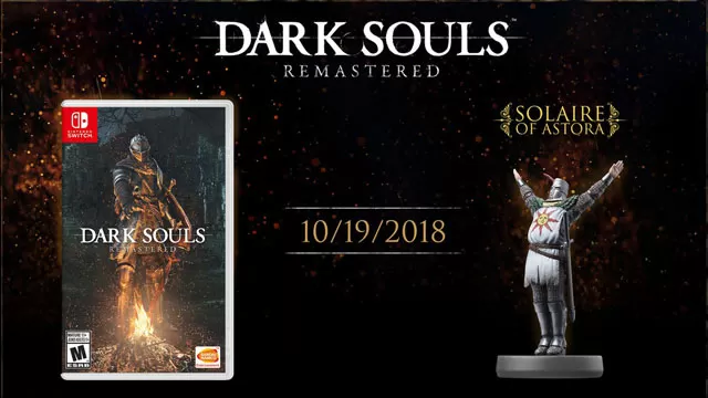 Dark Souls Nintendo Switch Version Release Date Announced