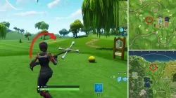 Golf Ball Tee Locations Fortnite BR