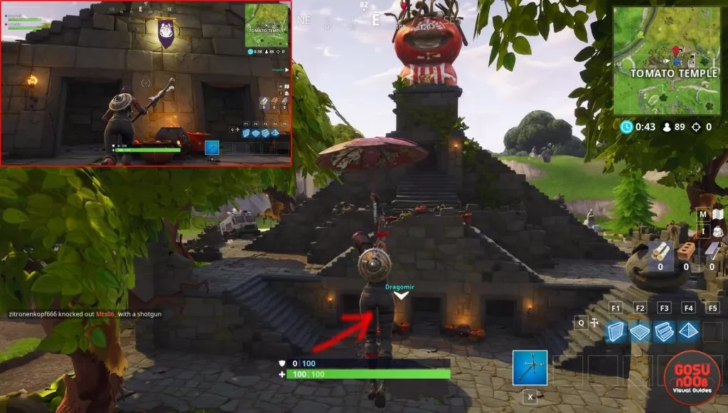 fortnite br free tier secret banner tomato temple