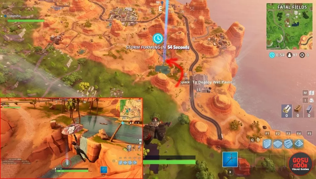 fortnite br timed trial desert