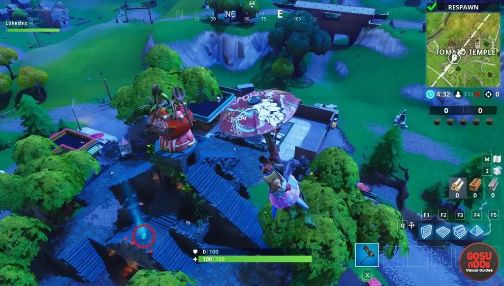 fortnite br timed trial locations