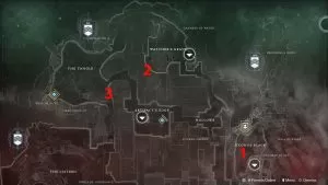 Destiny 2 Nessus Dead Ghost Location Map