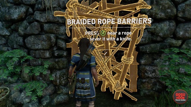 How to Cut Braided Ropes - Shadow of the Tomb Raider