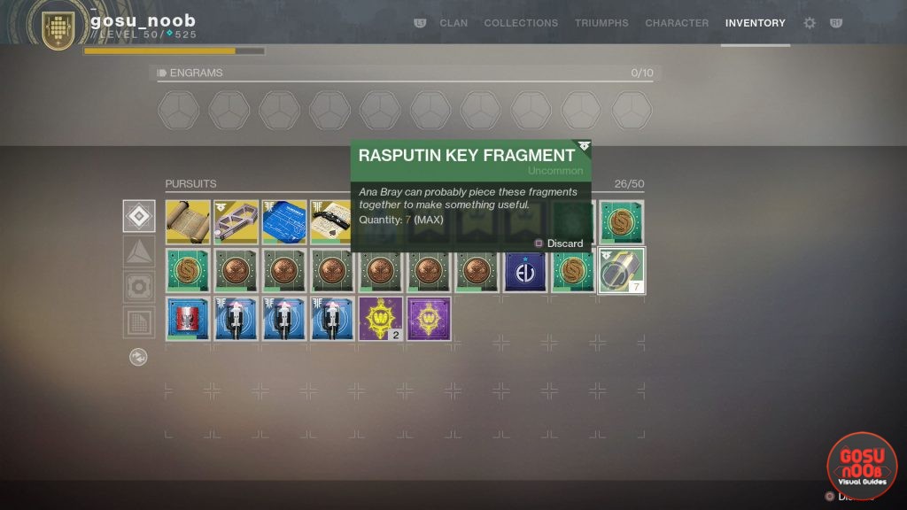 How to Get Rasputin Key Fragments in Destiny 2 Forsaken