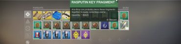 How to Get Rasputin Key Fragments in Destiny 2 Forsaken