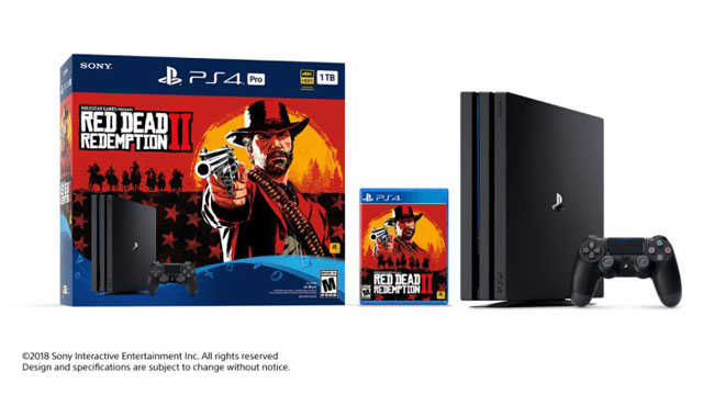 Red Dead Redemption 2 PS4 Pro Bundle Preorders Available