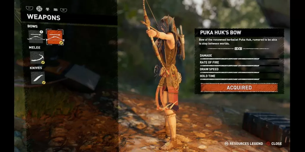 Shadow of the Tomb Raider puka huk bow