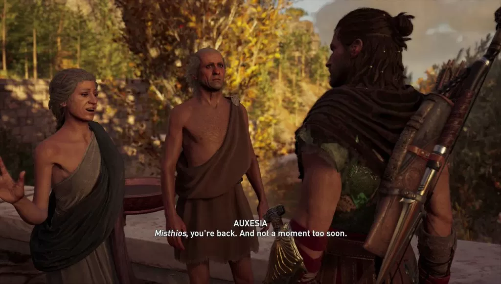 ac odyssey age is just a number side quest