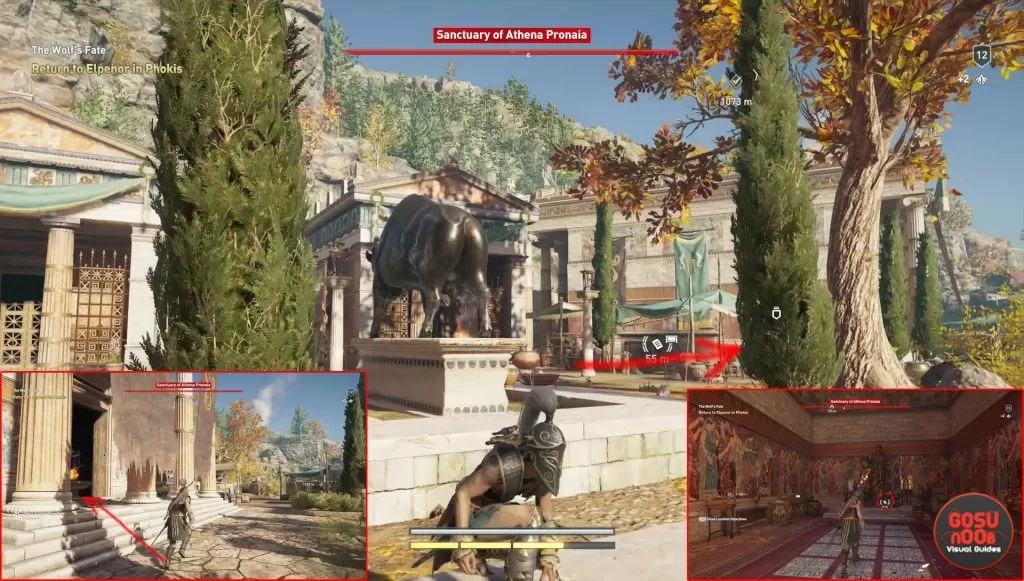 ac odyssey ainigmata tablet sanctuary of athena