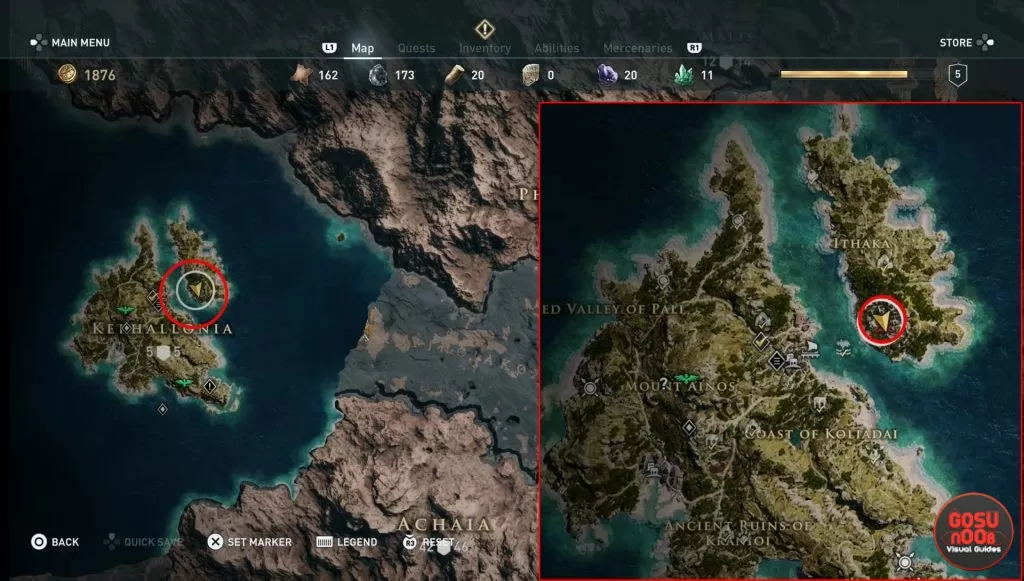 ac odyssey ancient talbet odysseus palace