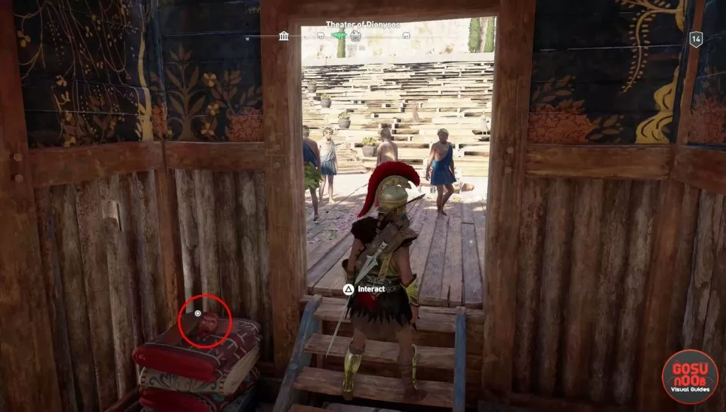 ac odyssey backstage pass riddle solution