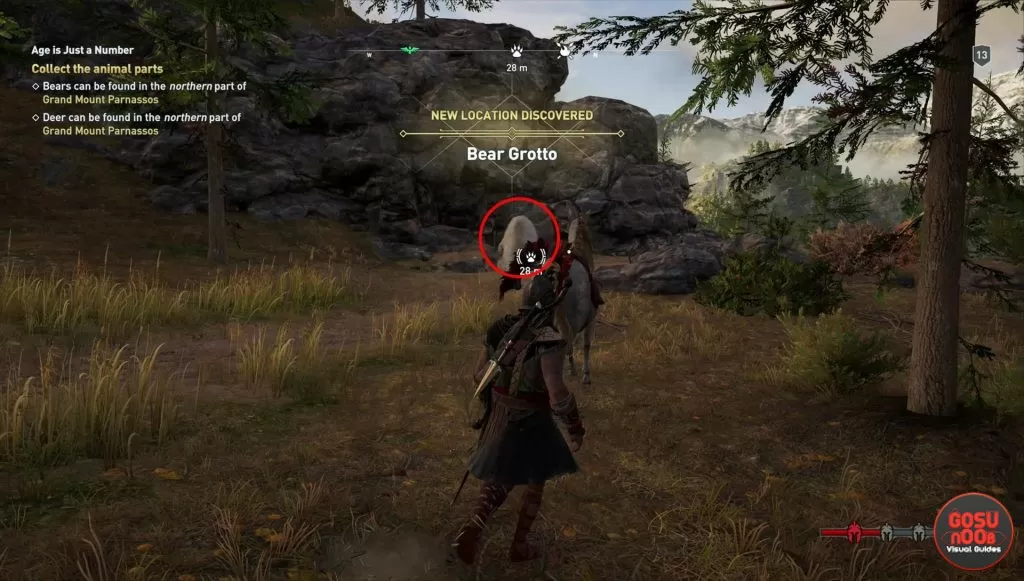 ac odyssey bear location