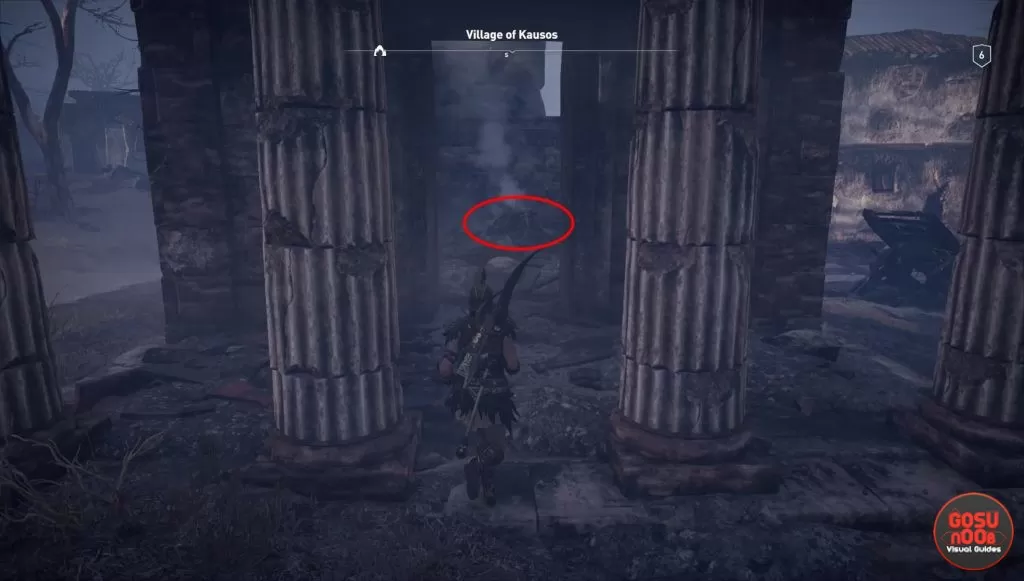 ac odyssey burning temple riddle solution