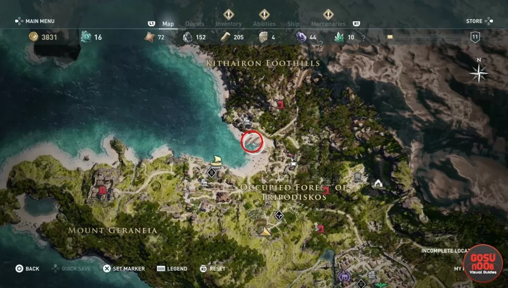 ac odyssey hound docked ainigmata ostraka puzzle solution